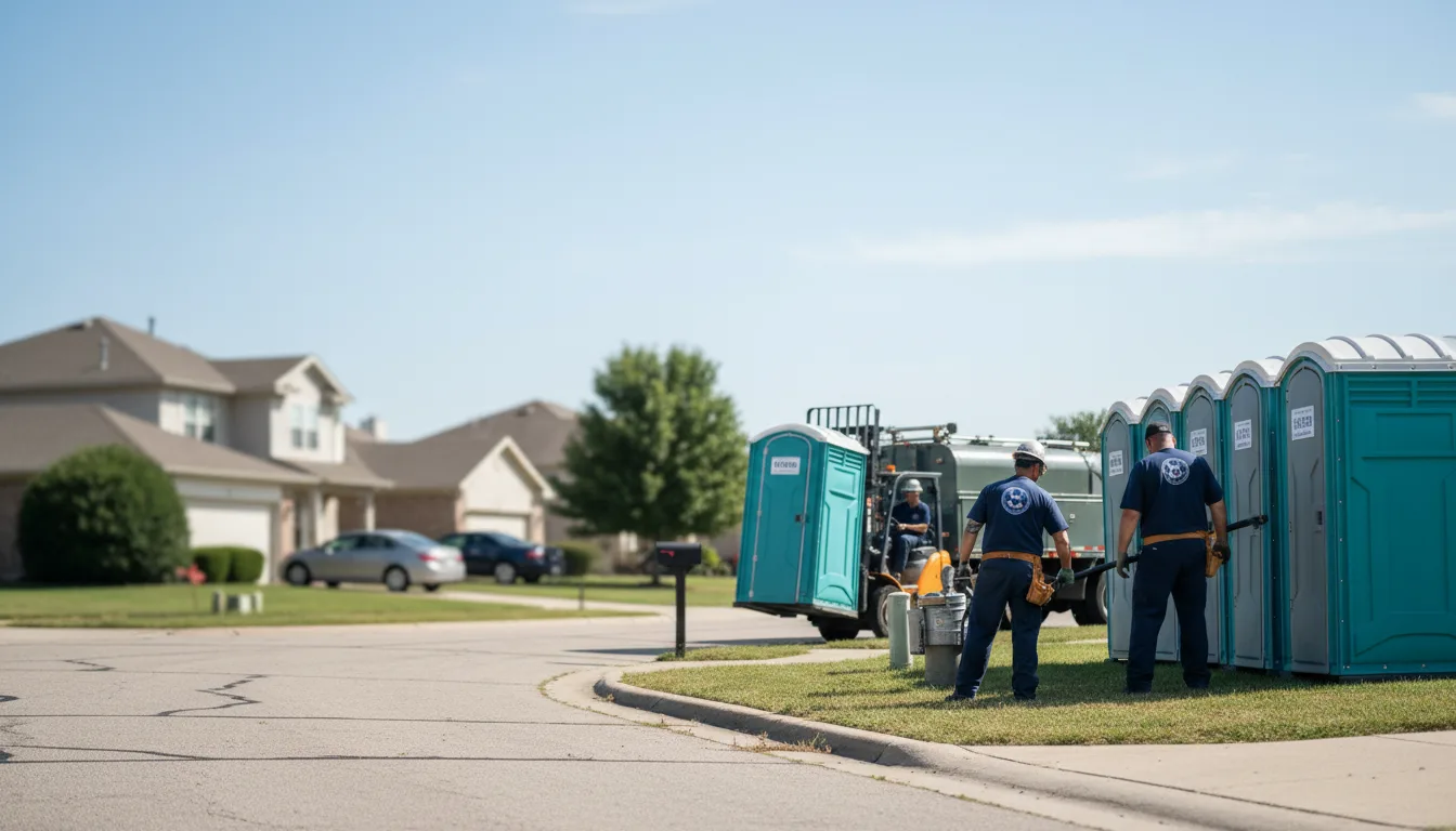 Porta Potty Rental in Wister, OK near me